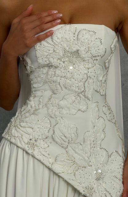 Vestido Maxi Anneliese - Marfil