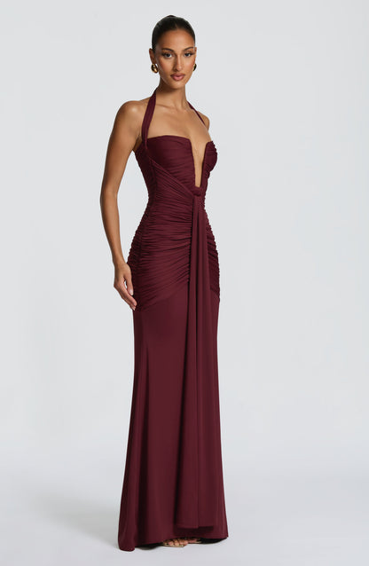 Vestido Maxi Morrigan - Laca Cereza