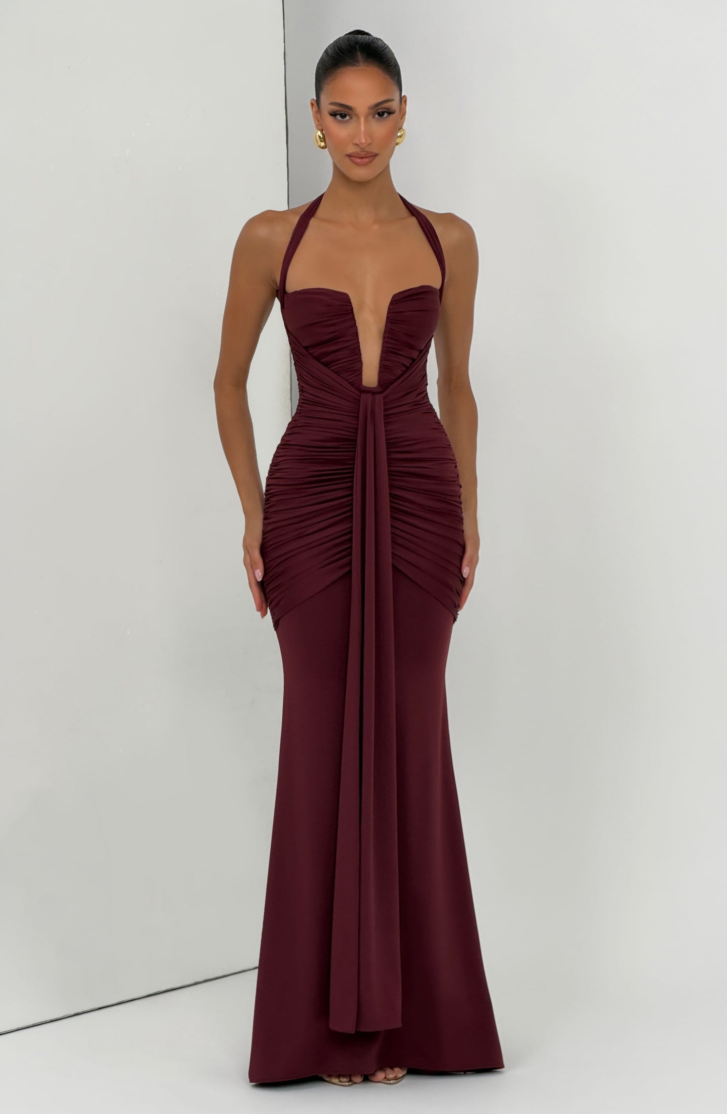 Vestido Maxi Morrigan - Laca Cereza