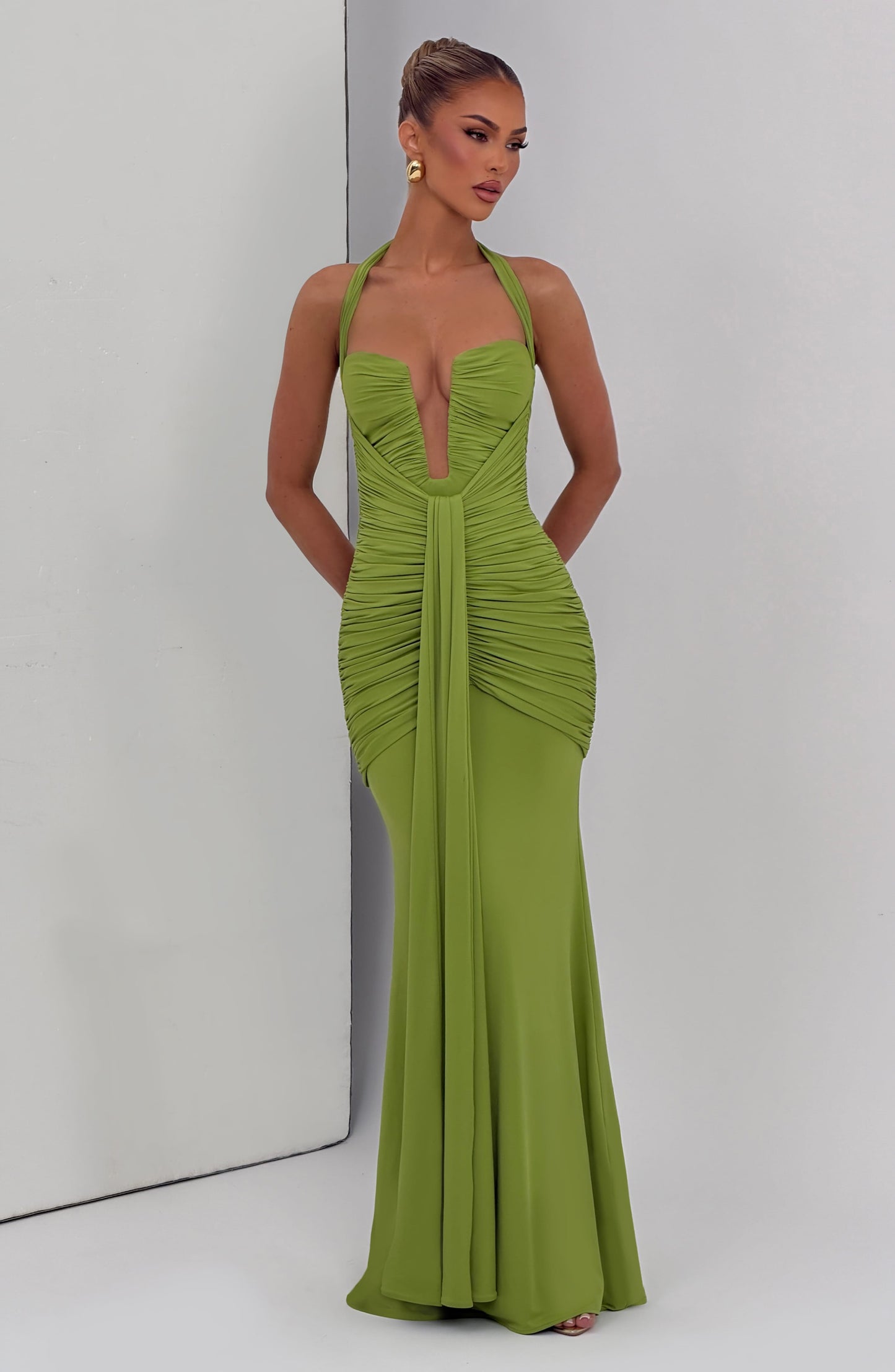 Vestido Maxi Morrigan - Oliva
