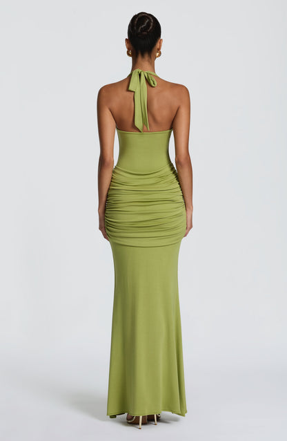 Vestido Maxi Veneda - Oliva