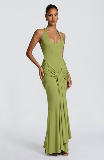 Vestido Maxi Veneda - Oliva