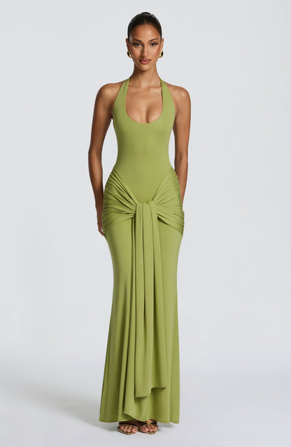 Vestido Maxi Veneda - Oliva